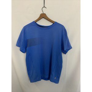 Fila sport men’s M blue active graphic short sleeve t shirt gym training